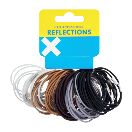 Reflections Thin Hair Ties 70 Piece