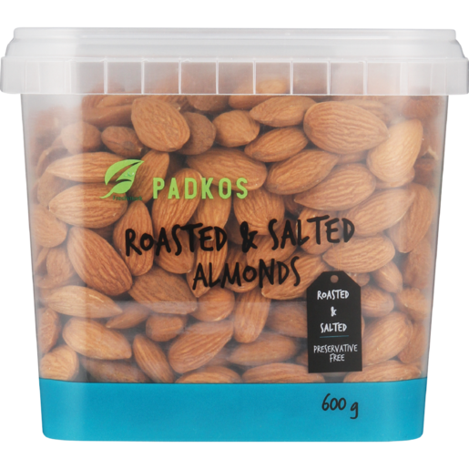 Padkos Roasted & Salted Almonds 600g