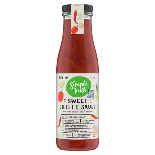 Simple Truth Reduced Sugar Sweet Chilli Sauce 375ml