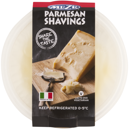 Mezè Foods Parmesan Shavings 50g 