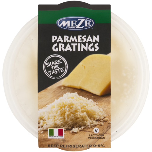 Mezè Foods Parmesan Gratings 50g 