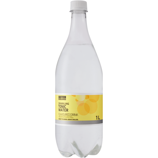 Eastern Highlands Sparkling Tonic Water Bottle 1L