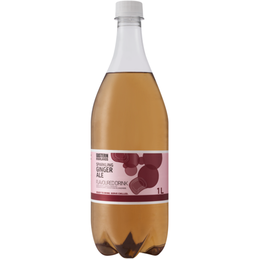 Eastern Highlands Sparkling Ginger Ale Bottle 1L