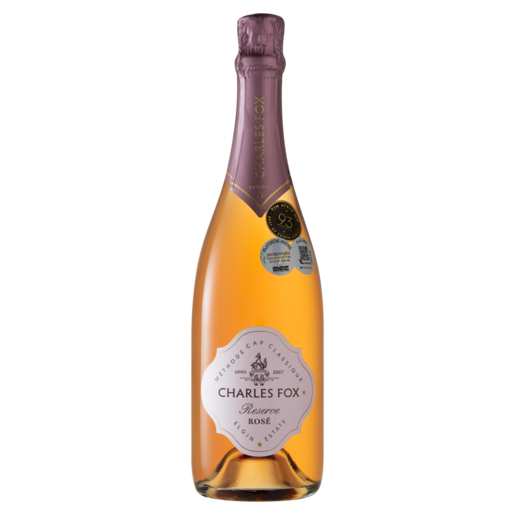 Charles Fox Reserve Rosé Cap Classique Bottle 750ml