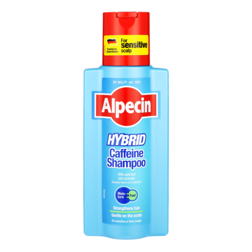 Alpecin Hybrid Caffeine Shampoo Bottle 250ml