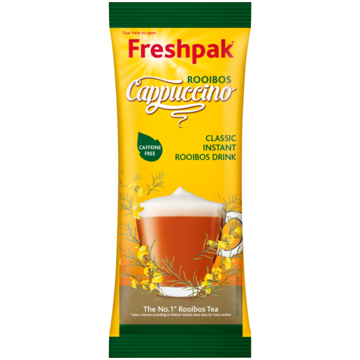 Freshpak Classic Instant Rooibos Tea Cappuccino Sachet 20g