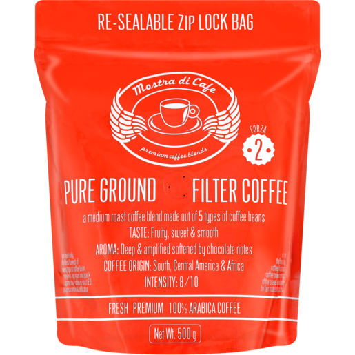 Mostra Di Cafe Pure Ground Filter Coffee 500g