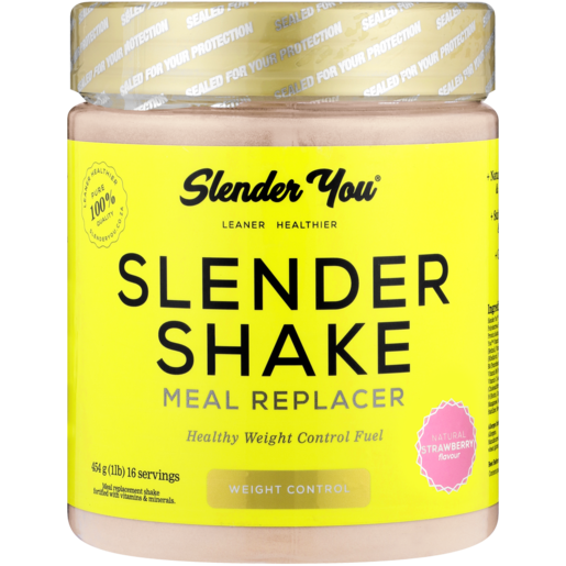 Slender You Strawberry Flavoured Meal Replacement Shake 454g