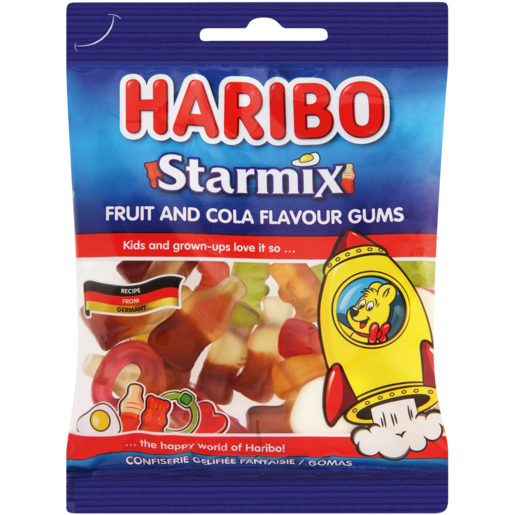 Haribo Starmix Fruit & Cola Flavoured Gums 80g