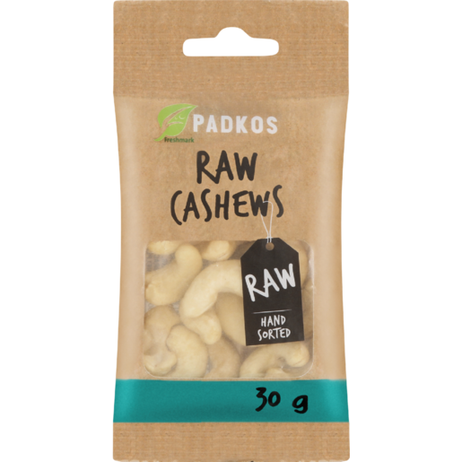 Padkos Raw Cashew Nuts 30g