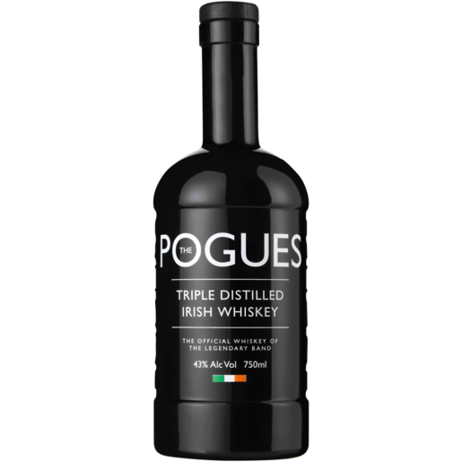 The Pogues Irish Whiskey Bottle 750ml