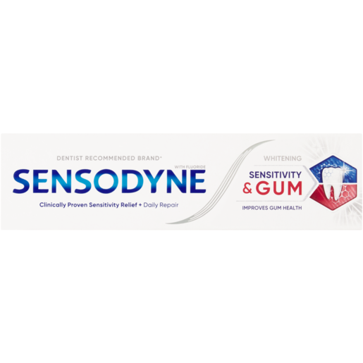 Sensodyne Sensitivity & Gum Whitening Toothpaste 75ml 