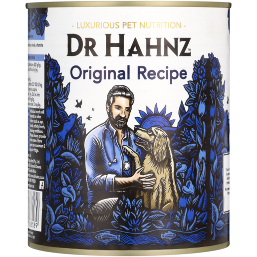 Dr Hahnz Original Recipe Canned Dog Food 830g