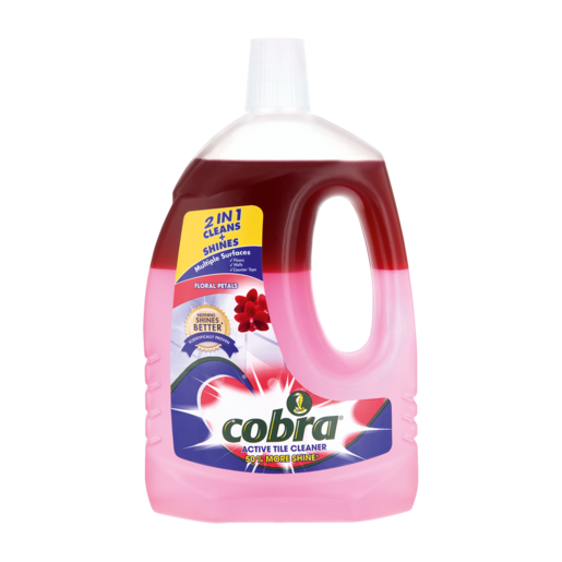 Cobra Floral Petal Scented Active Tile Cleaner 1.5L