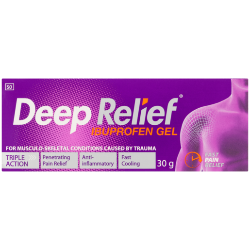 Deep Relief Ibuprofen Gel 30g