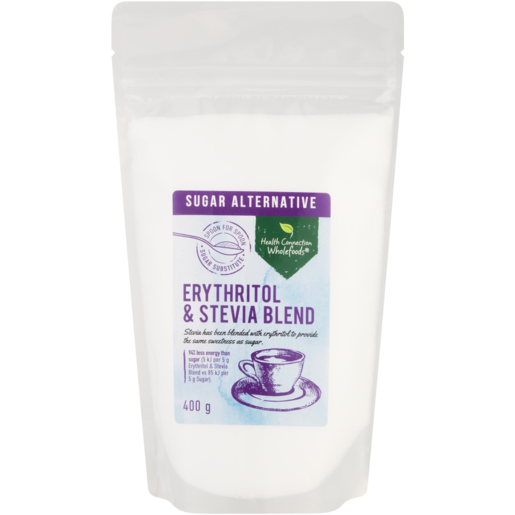 Health Connection Wholefoods Erythritol & Stevia Blend Sweetener 400g