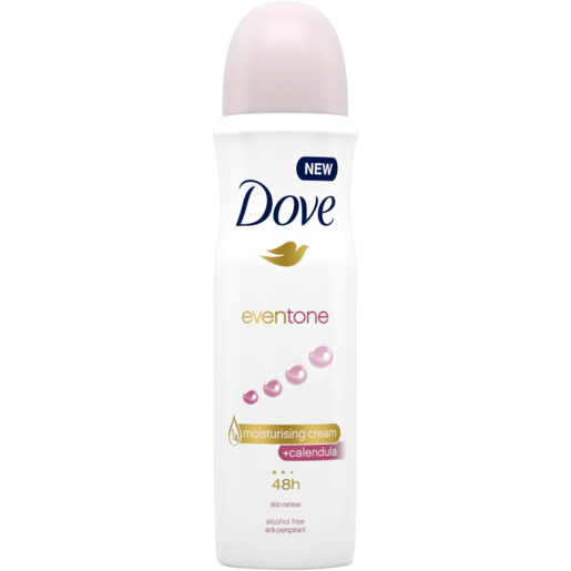 Dove Eventone Skin Renew Ladies Antiperspirant Spray 150ml