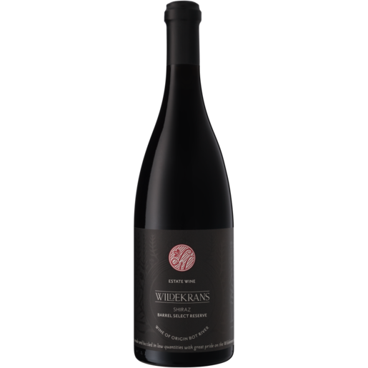 Wildekrans Barrel Select Reserve Shiraz Red Wine Bottle 750ml
