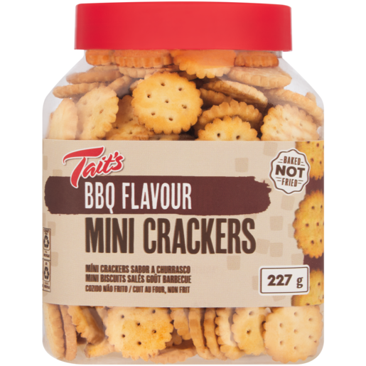Tait's BBQ Flavoured Mini Crackers 227g