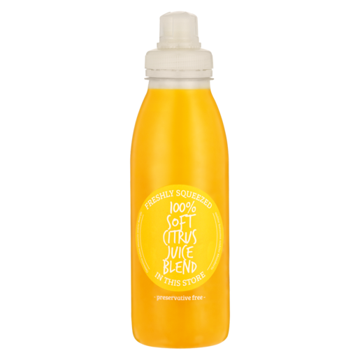Freshly Squeezed 100% Soft Citrus Juice Blend Bottle 350ml