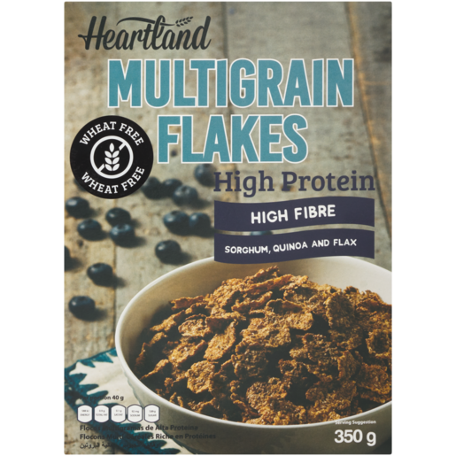 Heartland Multigrain Flakes Cereal 350g