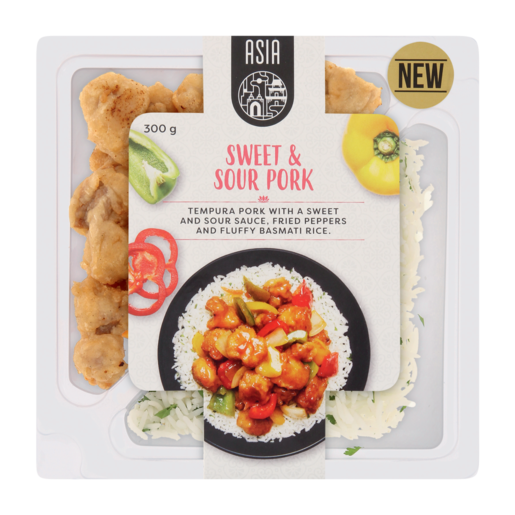 Asia Sweet & Sour Pork Ready Meal 300g