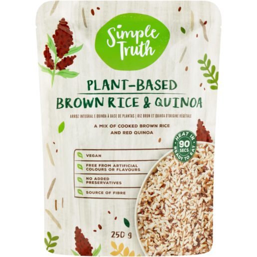Simple Truth Plant-Based Brown Rice & Quinoa 250g 