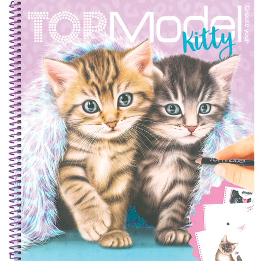 Top Model Kitty Colouring Book (Assorted Item - Supplied At Random)