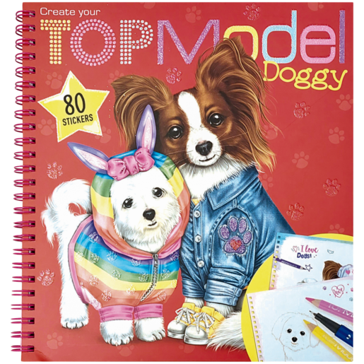 Top Model Doggy Colouring Book (Type May Vary)