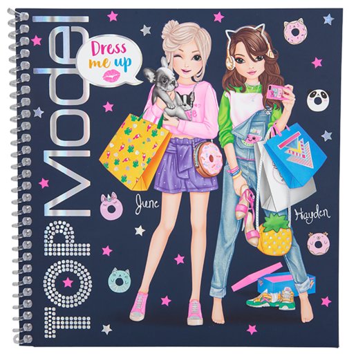 Top Model Dress Me Up Sticker Activity Book (Assorted Item - Supplied At Random)