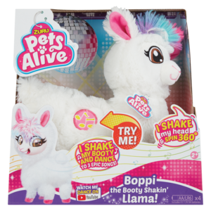 Zuru Pets Alive Llama Robotic Series | Interactive Plush Toys