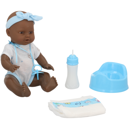 Little Palesa Cuddly Baby Doll 5 Piece (Type May Vary)