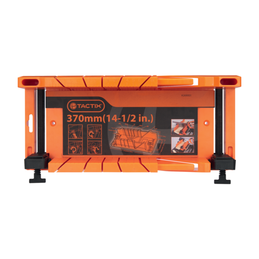 Tactix Orange Quick Action Miter Box 370mm