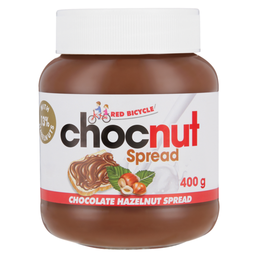 Red Bicycle Chocnut Spread With 13% Hazelnut 400g