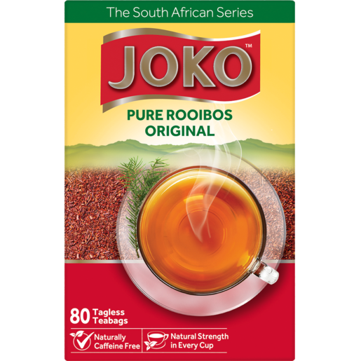 Joko Pure Rooibos Original Teabags 80 Tagless Teabags