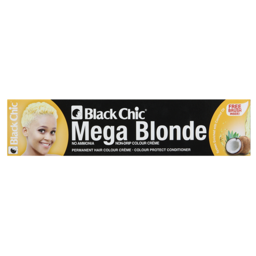 Black Chic Mega Blonde Permanent Hair Colour Creme 28ml