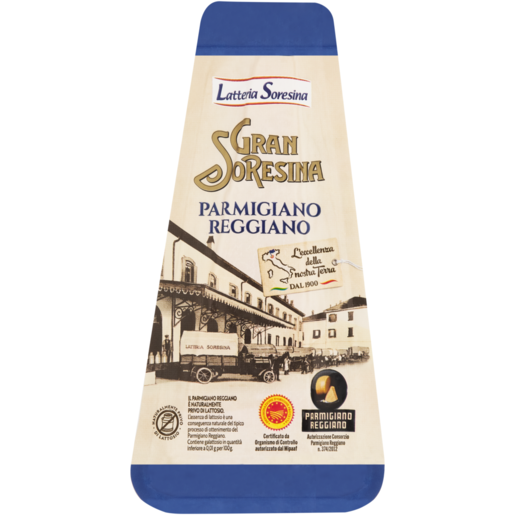 Latteria Soresina Gran Soresina Parmigiano Reggiano Cheese 125g 