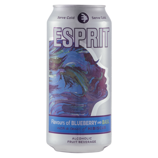 Esprit Blueberry & Basil Cooler Can 440ml