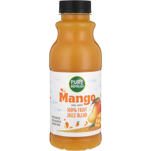 Pure Refresh Mango Flavoured 100% Fruit Juice Blend 500ml