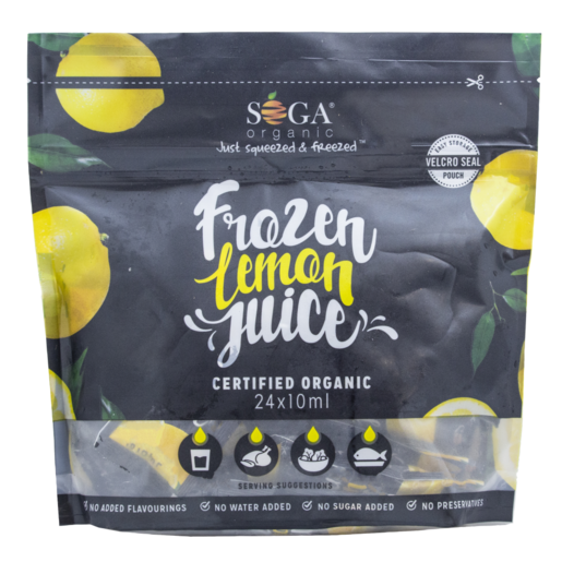Soga Frozen Lemon Juice 24 x 10ml