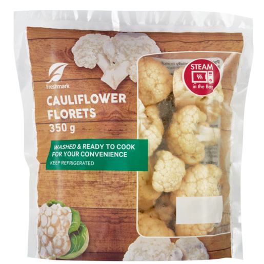 Cauliflower Florets Bag 350g