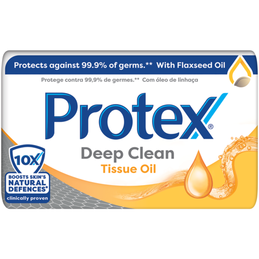 Protex Deep Clean Tissue Oil Anti-Germ Bath Soap 150g