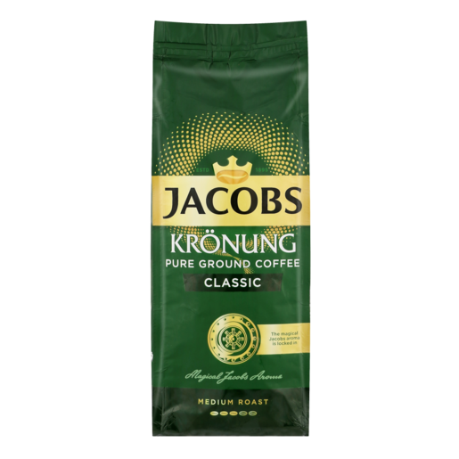 Jacobs Krönung Classic Medium Roast Pure Ground Coffee 250g