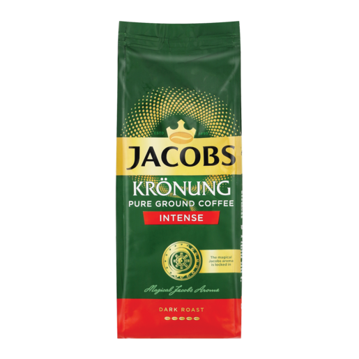 Jacobs Krönung Intense Dark Roast Pure Ground Coffee 250g