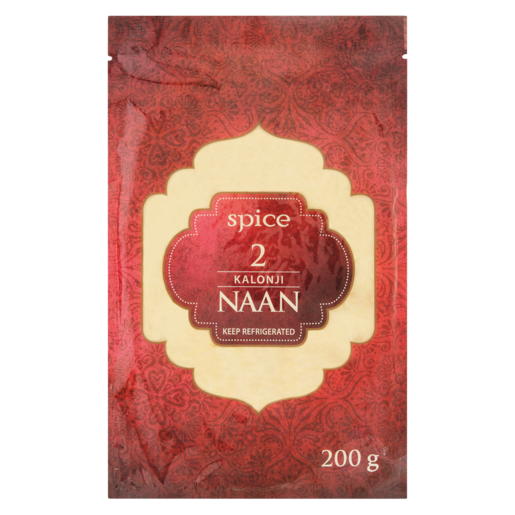 Spice Kalonji Naan 2 Pack