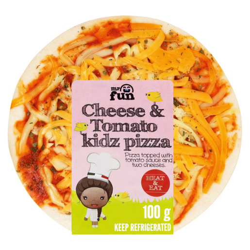 Mr. Fun Single Cheese & Tomato Pizza 100g