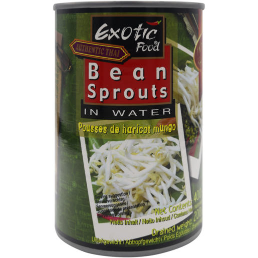 Exotic Food Bean Sprouts in Water 400g 