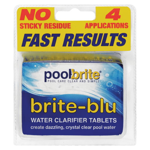 PoolBrite Brite-Blu Water Clarifier Tablets