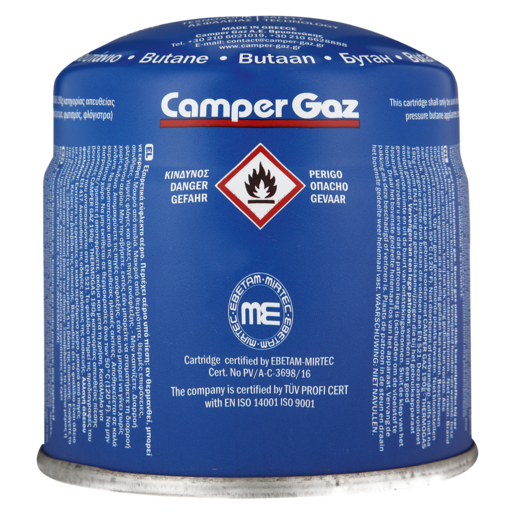 Camper Gaz Gas Top Butane Cartridge 190g