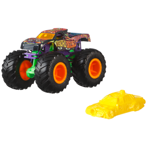 Hot Wheels Die-Cast Monster Trucks 1:64 Scale (Type May Vary)